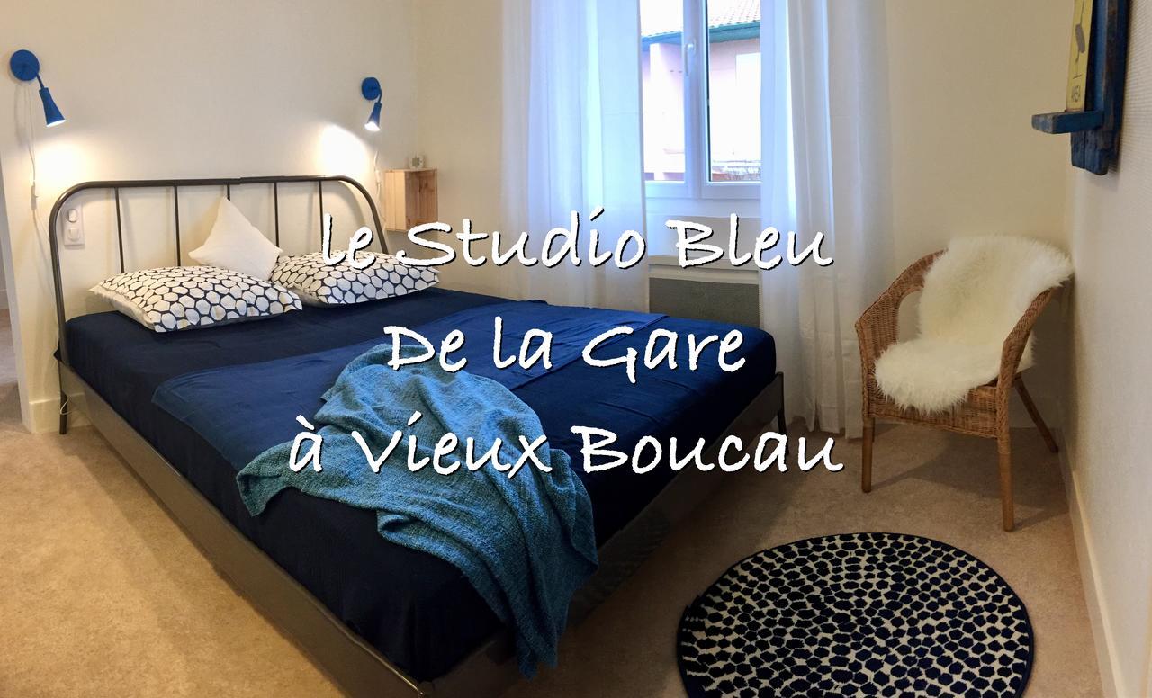 Le Studio Bleu De La Gare Vieux-Boucau-les-Bains Exterior foto